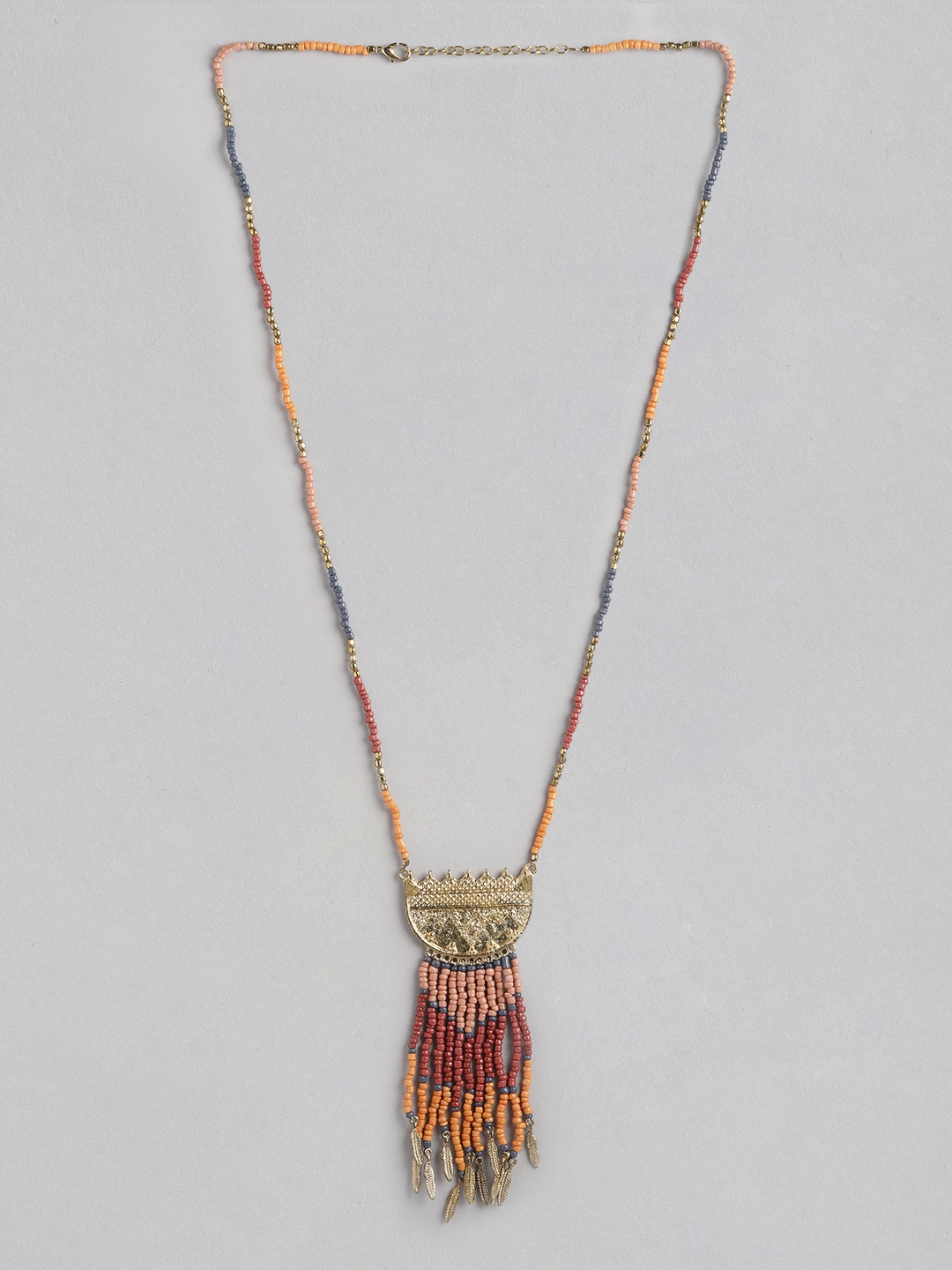 

RICHEERA Multicoloured Gold-Plated Necklace, Multi