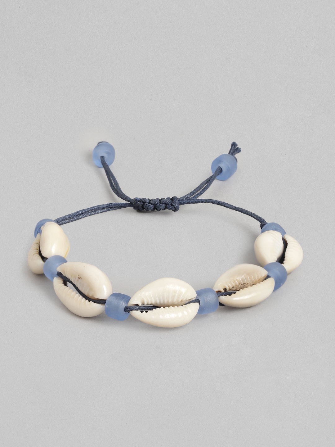 

RICHEERA Women Blue & White Wraparound Bracelet
