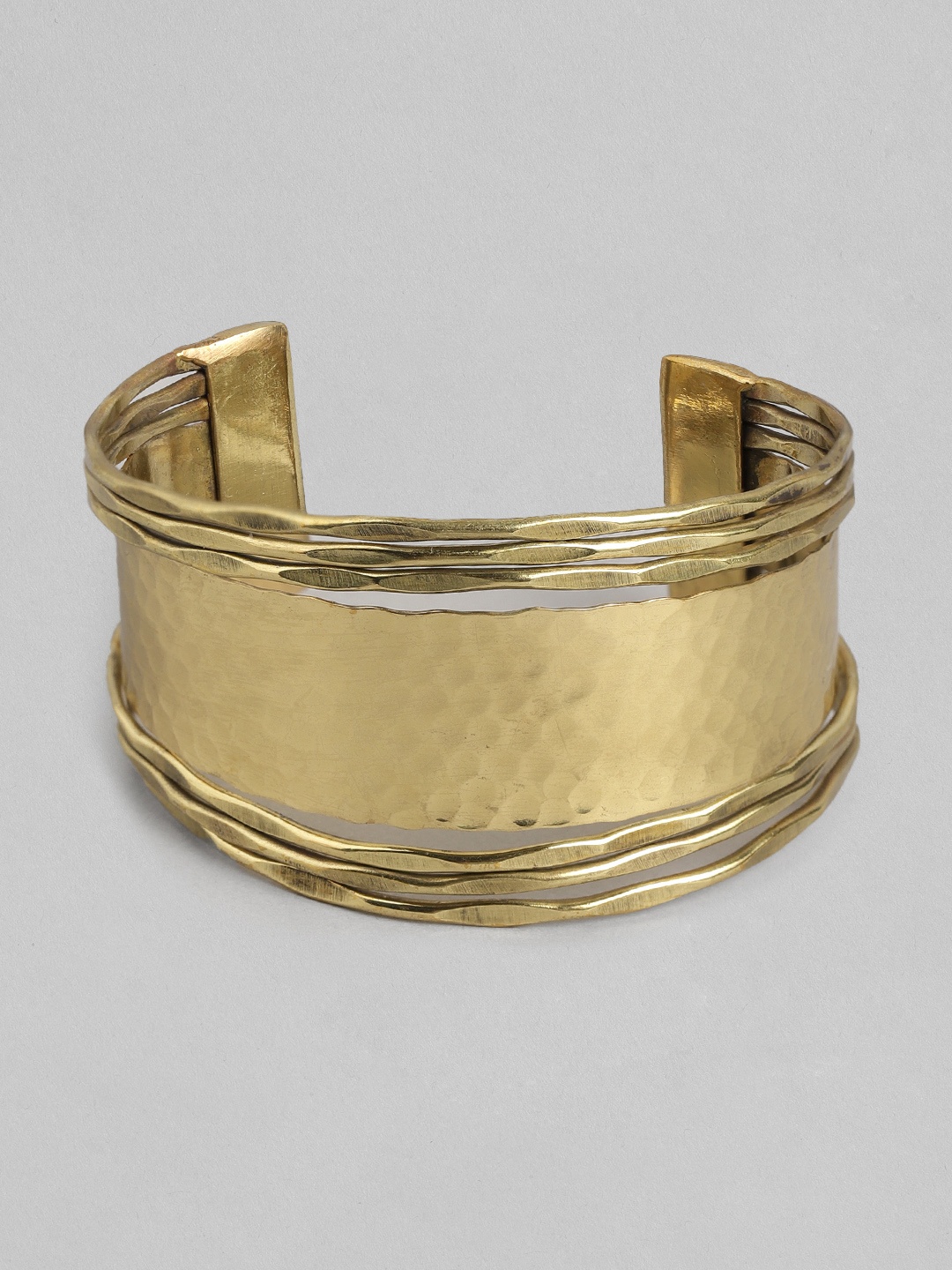 

RICHEERA Women Gold-Plated Kada Bracelet