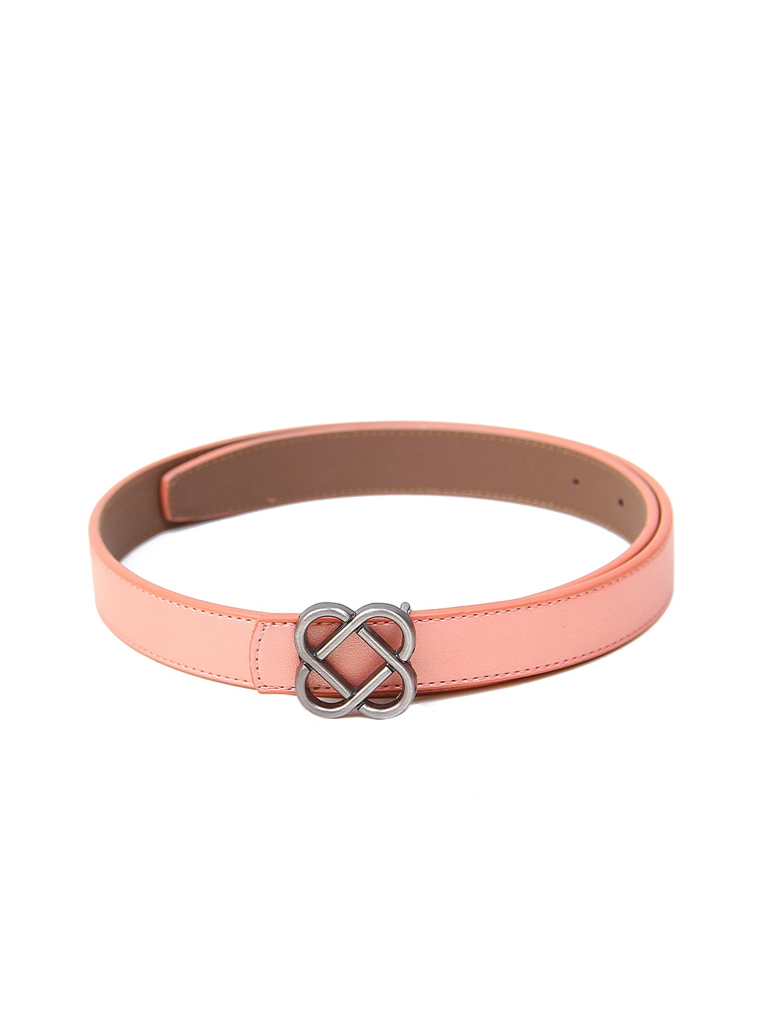 

Calvadoss Girls Textured Slim Belt, Coral