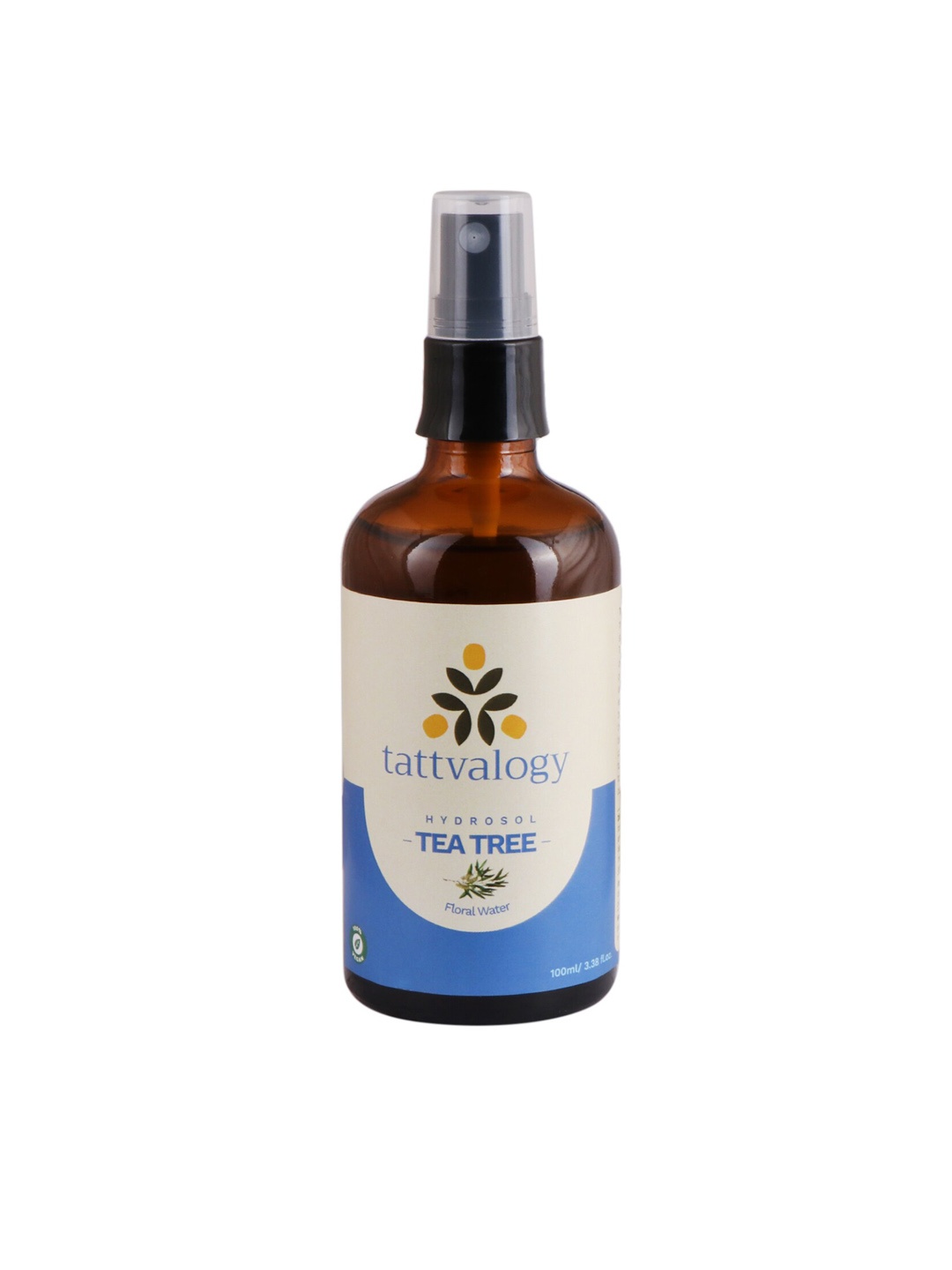 

Tattvalogy Astringent Tea Tree Hydrosol Toner For Acne Prone Skin 100ml, White