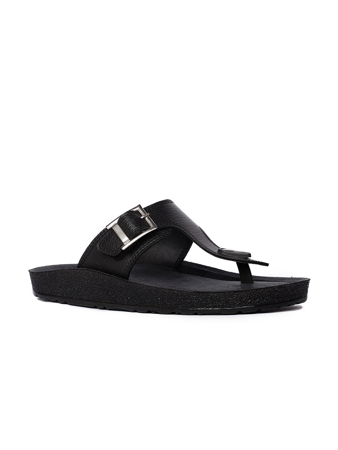 

Bata Men Comfort Sandals With Buckle, Black