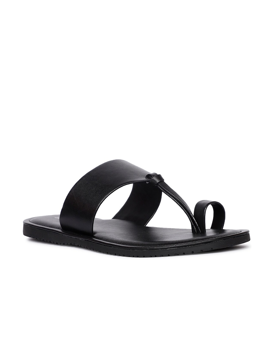 

Bata Men Slip-On Comfort Sandals, Black