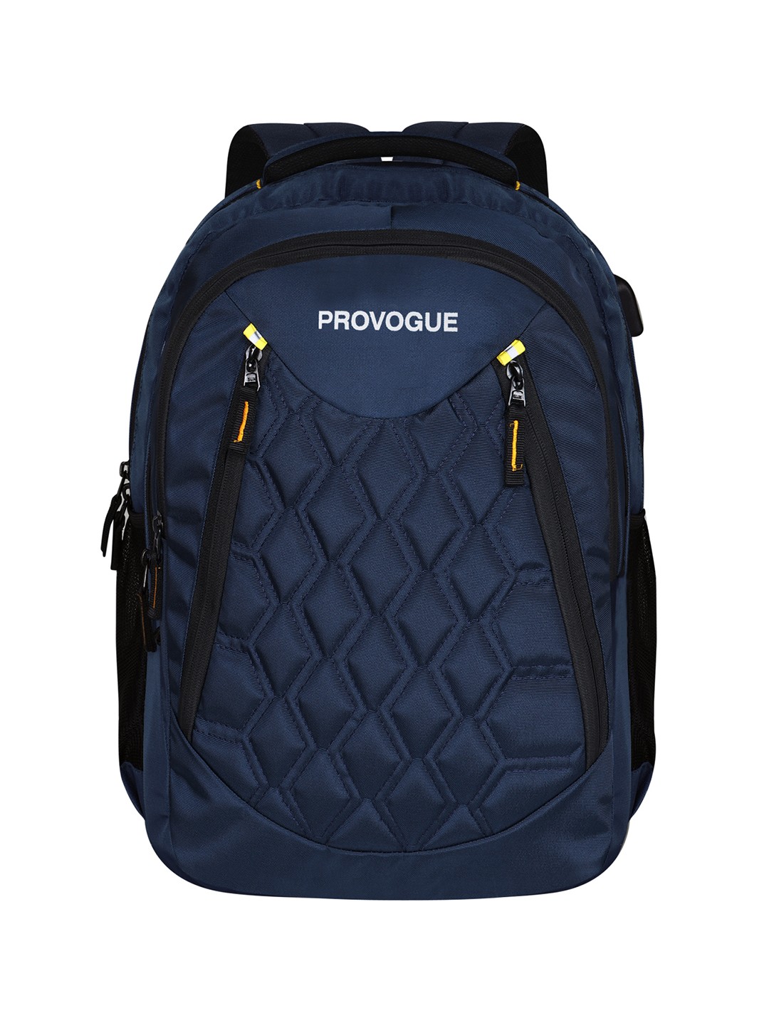

Provogue Textured Laptop Backpack, Navy blue
