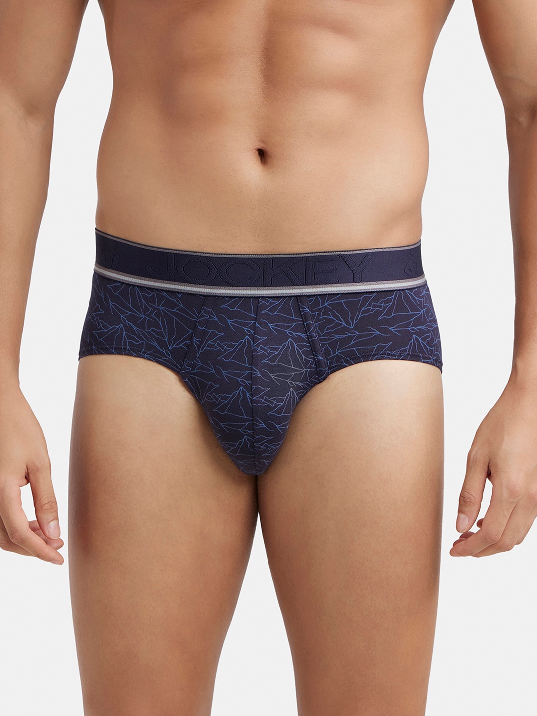 

Jockey Stretchable Brief with Natural StayFresh Properties-HG29, Navy blue