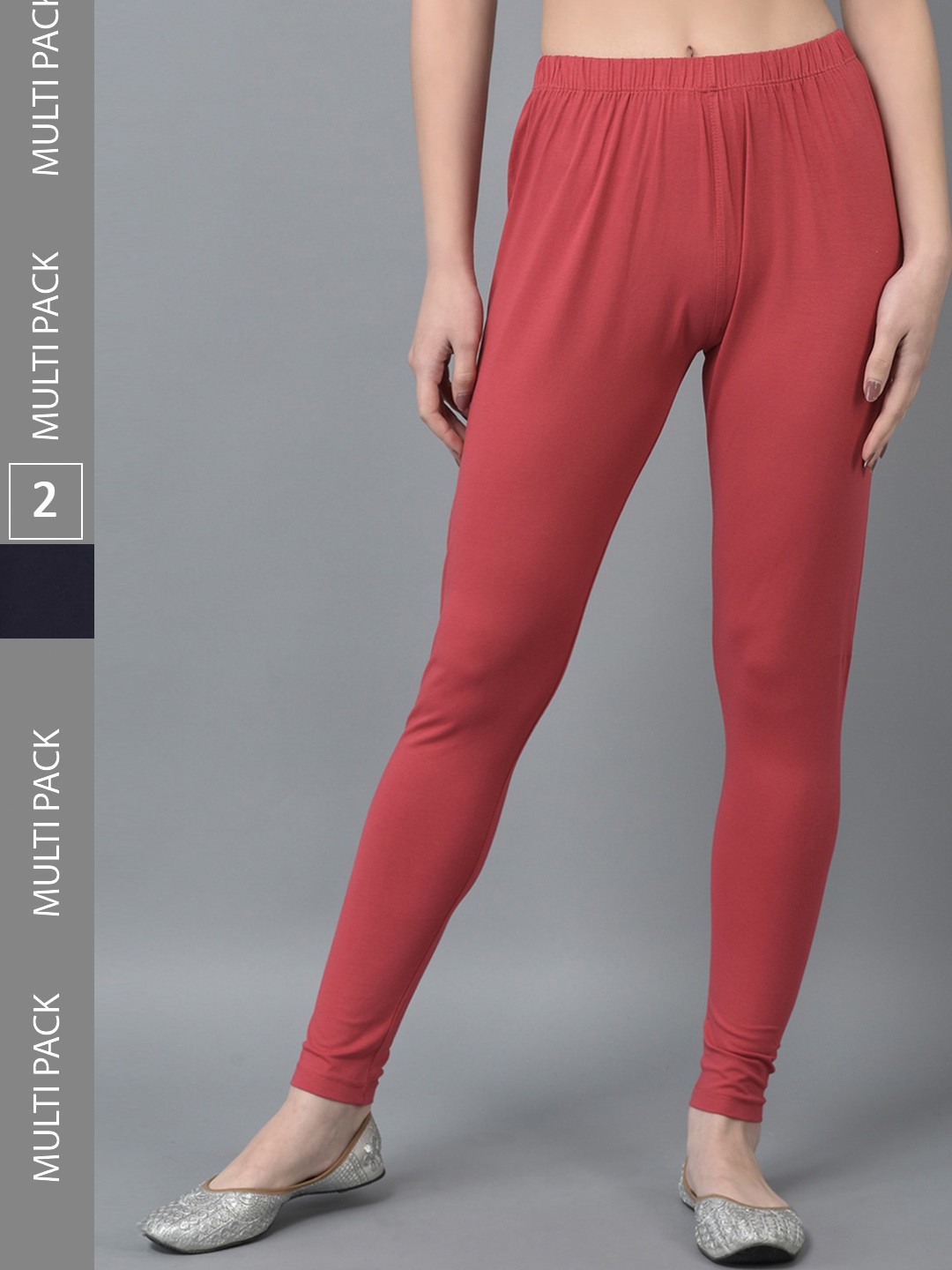 

Dollar Missy Pack Of 2 Ankle-Length Leggings, Navy blue