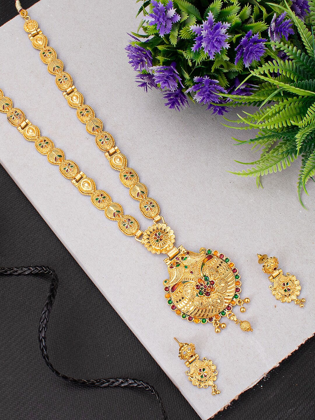 Sukkhi Gold-Plated Jewellery Set
