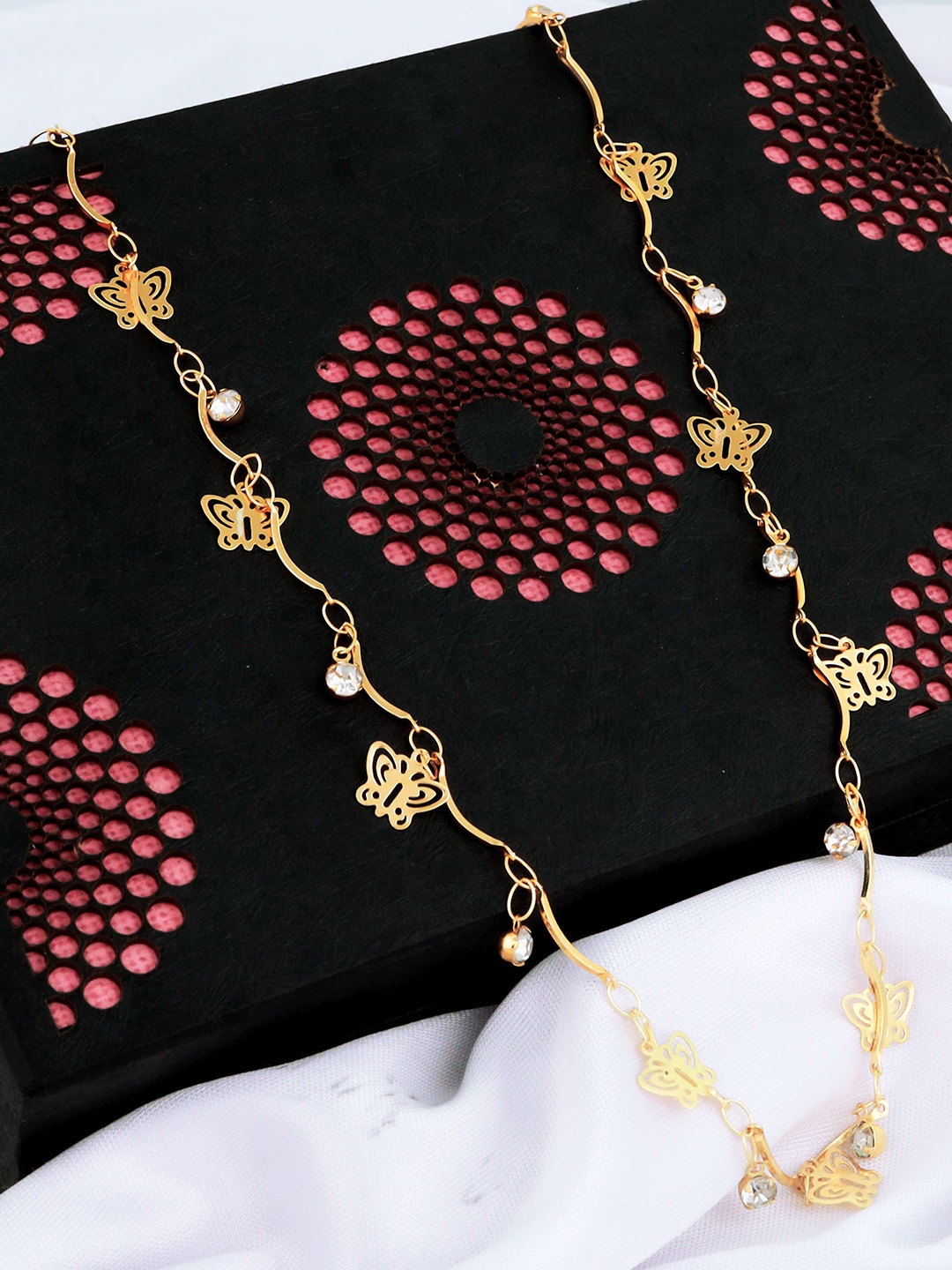 

Fashion Frill Men Brass Gold-Plated Chain