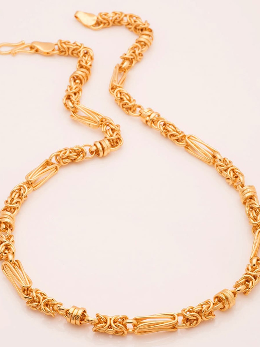 

Fashion Frill Men Brass Gold-Plated Chain