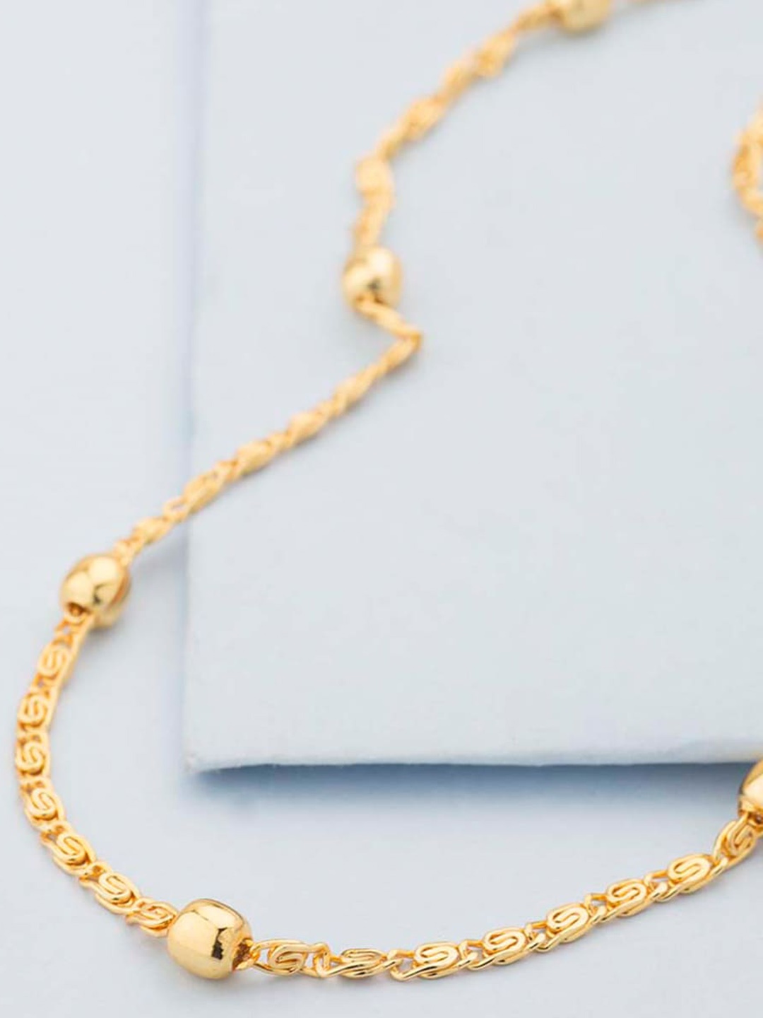 

Fashion Frill Brass Gold-Plated Chain