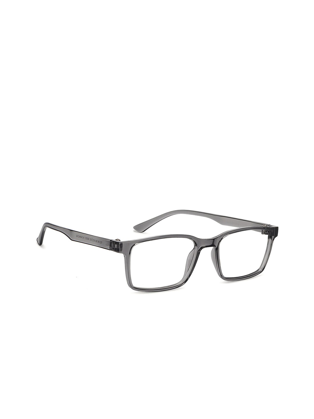 

Lenskart Blu Full Rim Rectangle Zero Power Blue Cut Computer Glasses, Grey