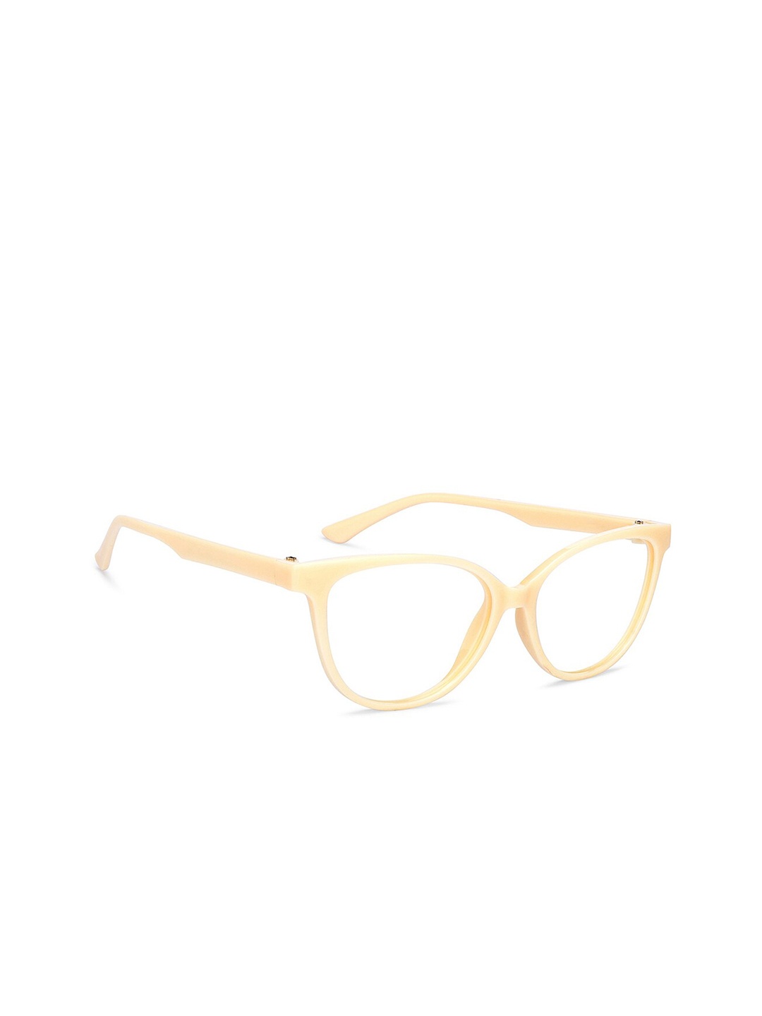 

Lenskart Blu Full Rim Cateye Computer Glasses, Cream