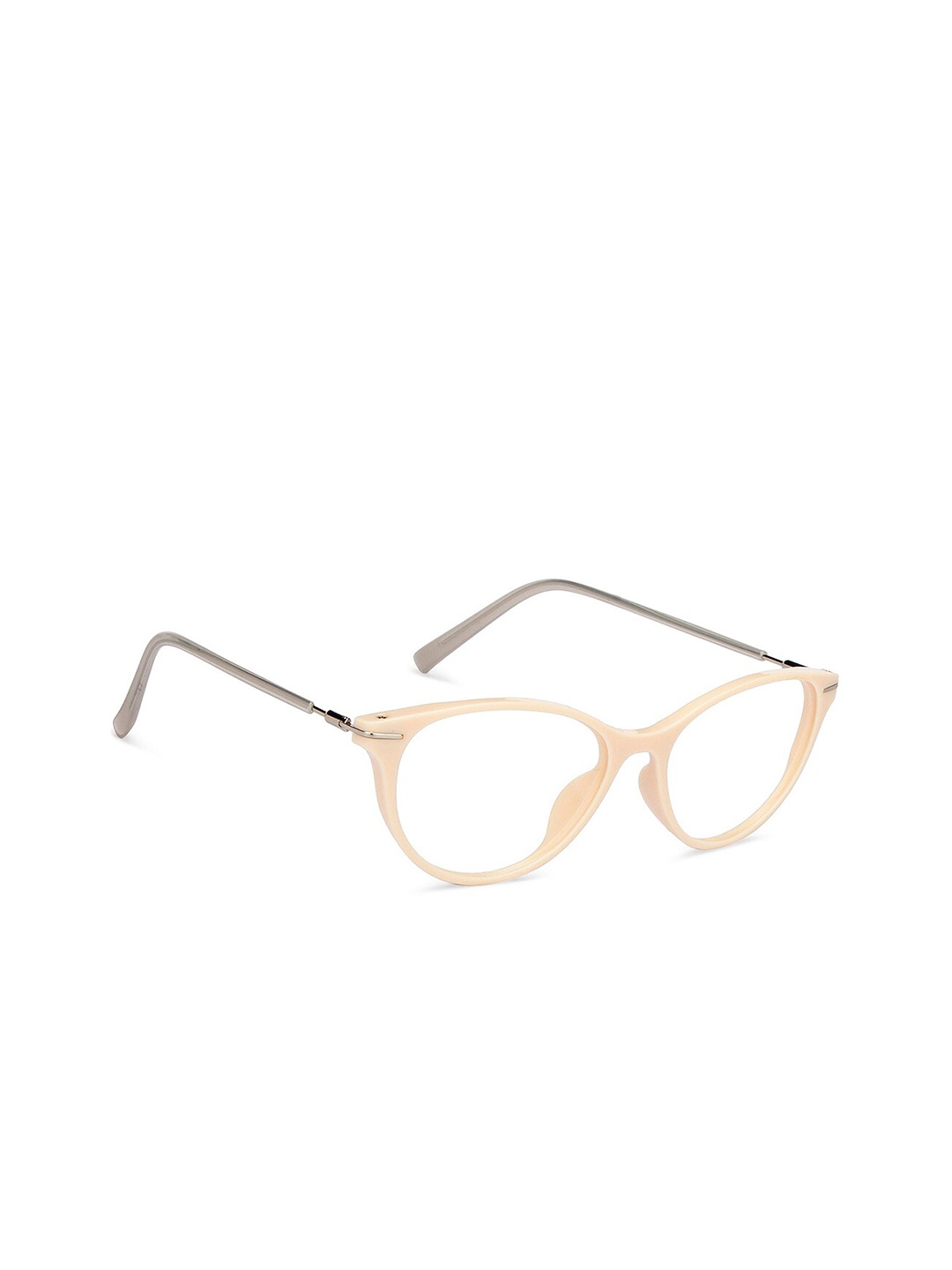 

Lenskart Blu Full Rim Cateye Computer Glasses, Cream