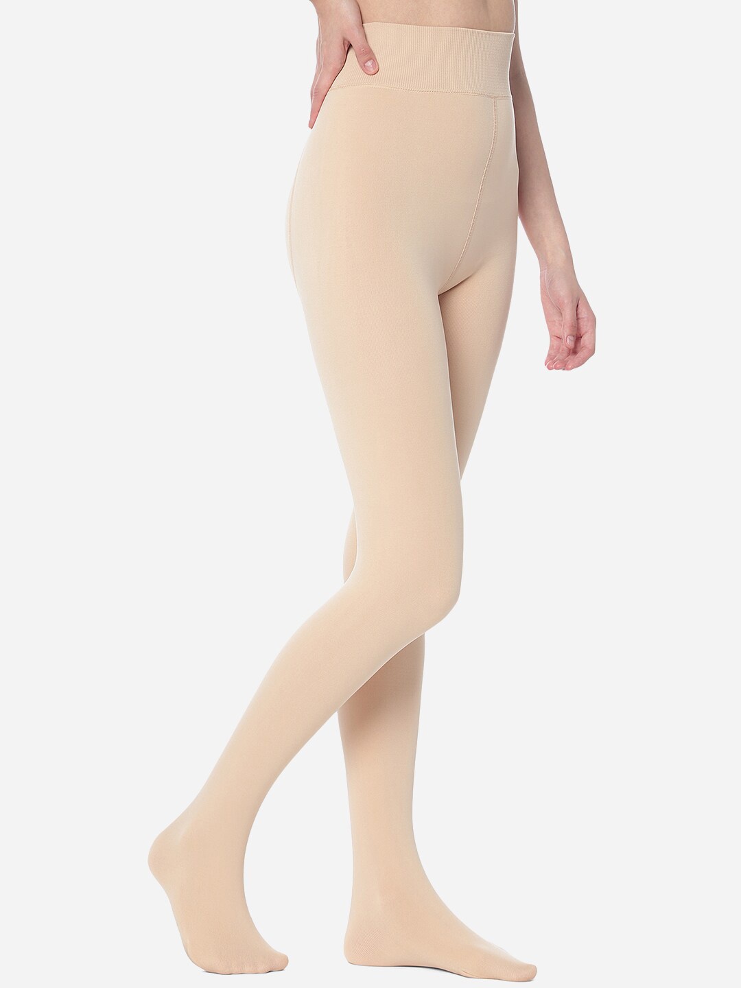 

HSR Women Footed Thermal Bottom, Cream