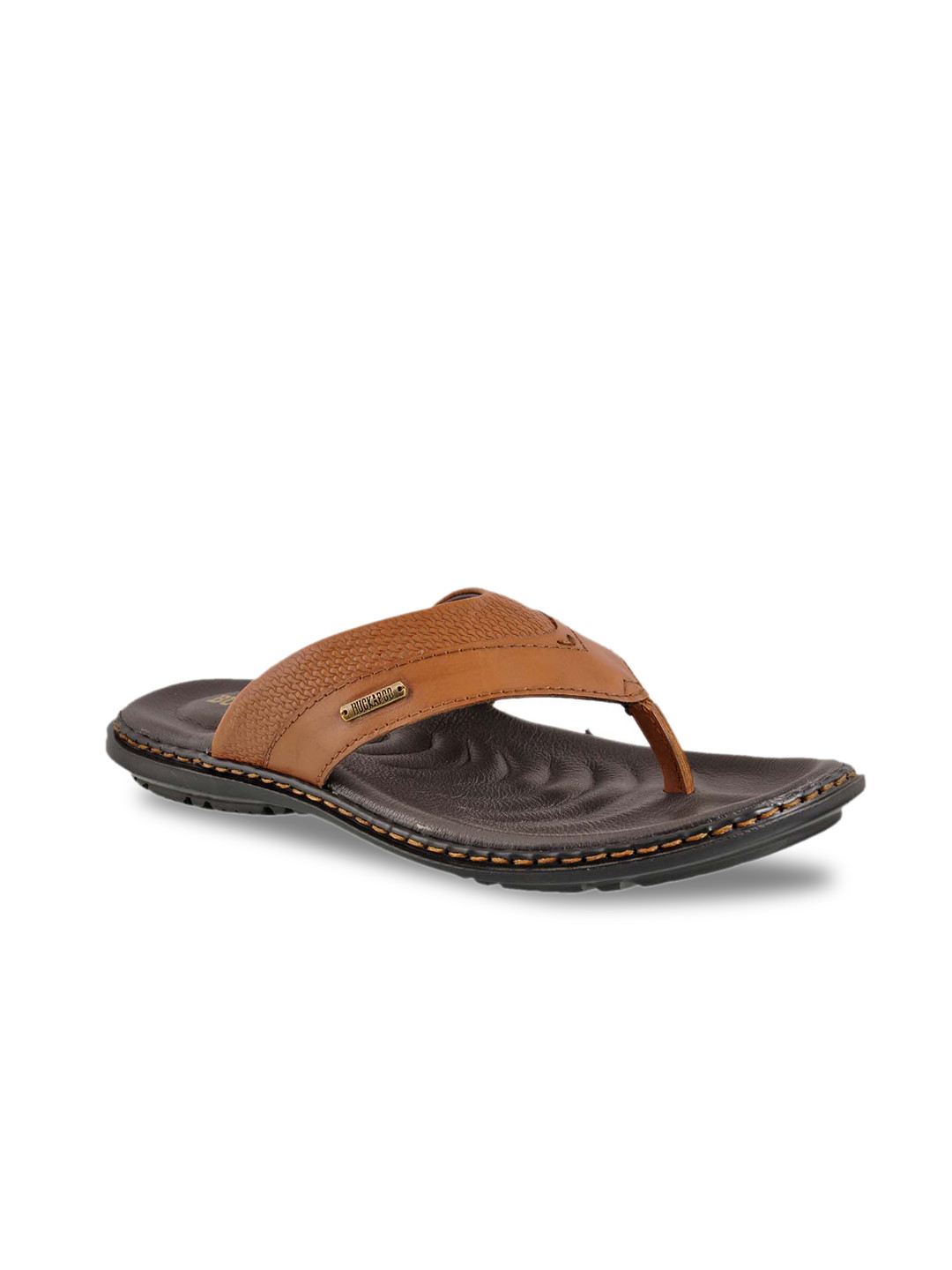 

Buckaroo Men Leather Comfort Sandals, Tan