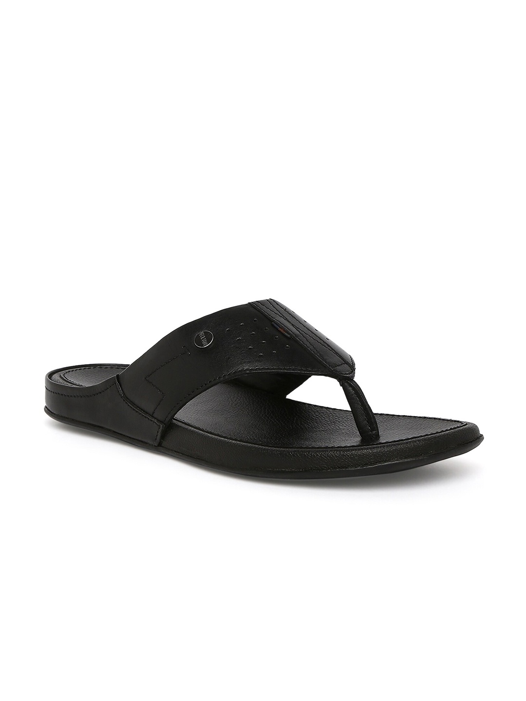 

Buckaroo Men Leather Comfort Sandals, Black