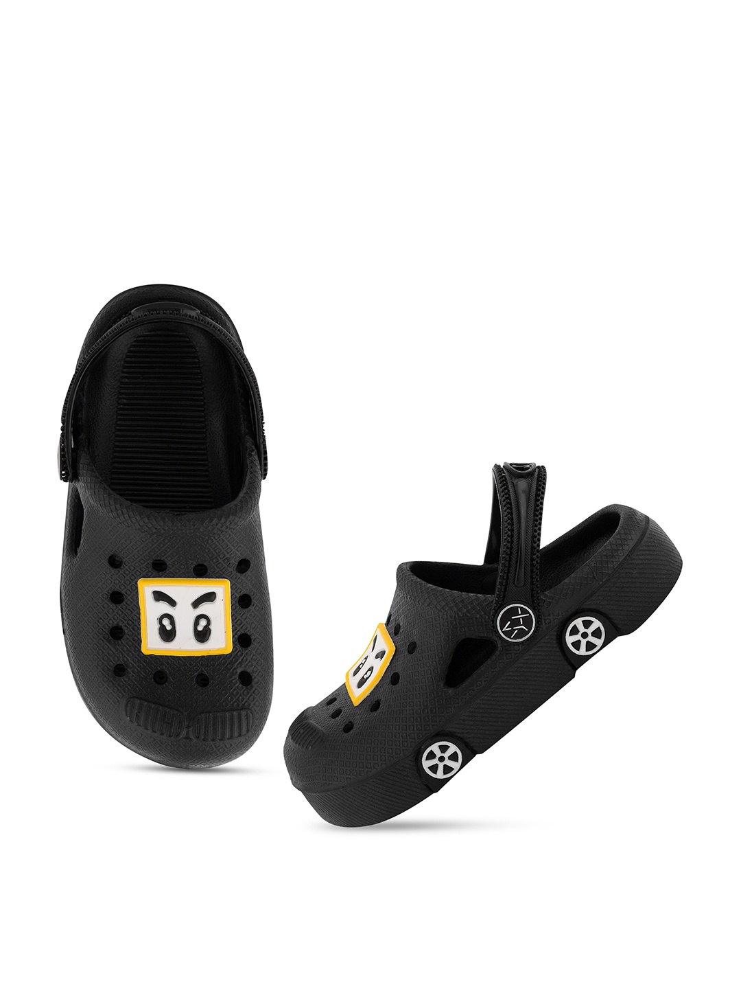 

Smartots Kids Slip-On Clogs, Black