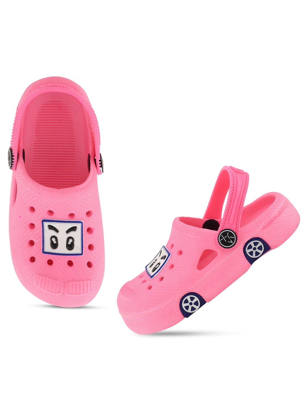 

Smartots Kids Self Design Slip-On Clogs, Pink