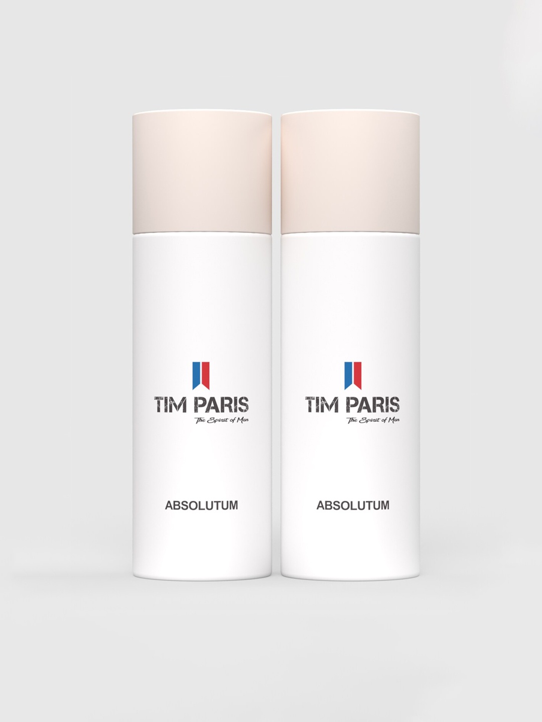 

TIM PARIS Men Absolutum Set Of 2 Deodorant Spray - 150 ml Each, White