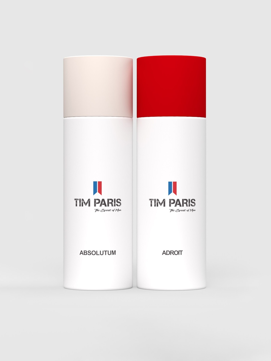 

TIM PARIS Men Men Set Of 2 Absolutum & Adroit Deodorant Sprays-150ml each, Assorted