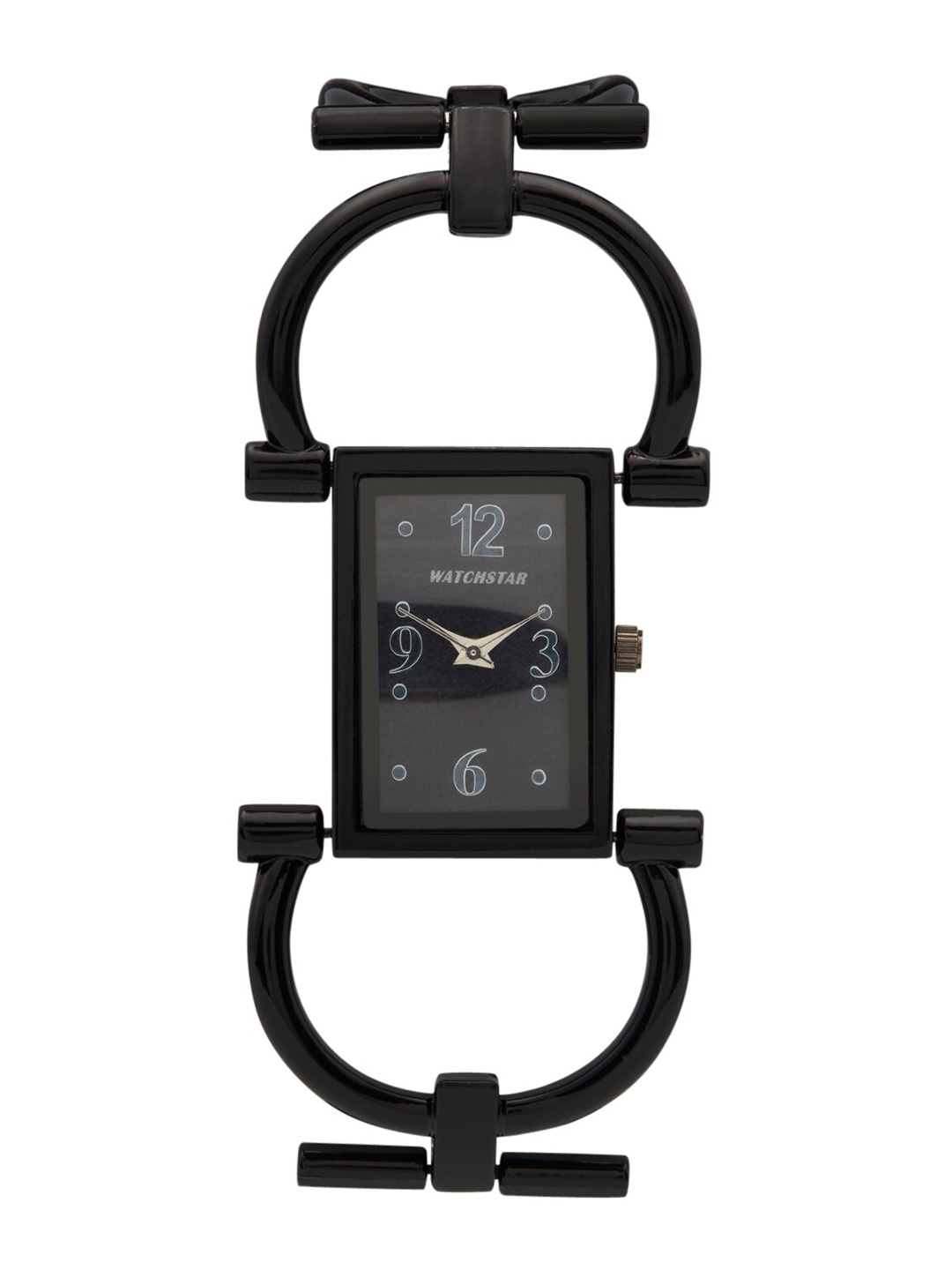 

WATCHSTAR Women Stainless Steel Bracelet Style Straps Analogue Watch Spider Black