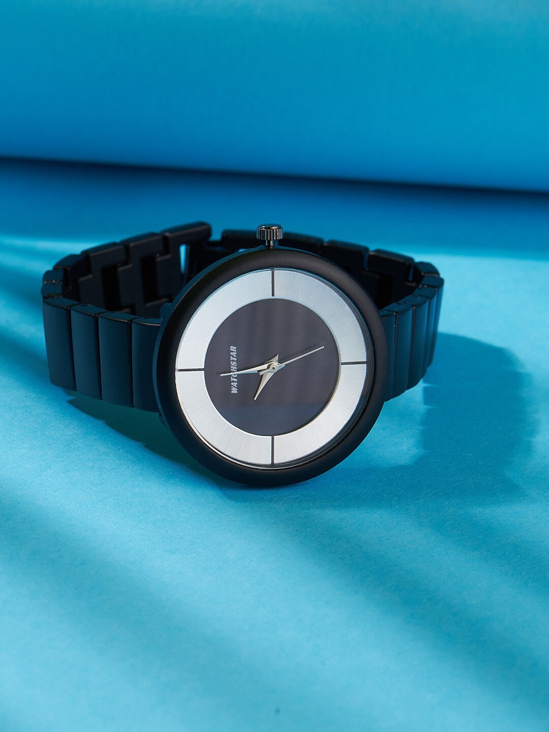 

WATCHSTAR Women Stainless Steel Bracelet Style Straps Analogue Watch Mate Black