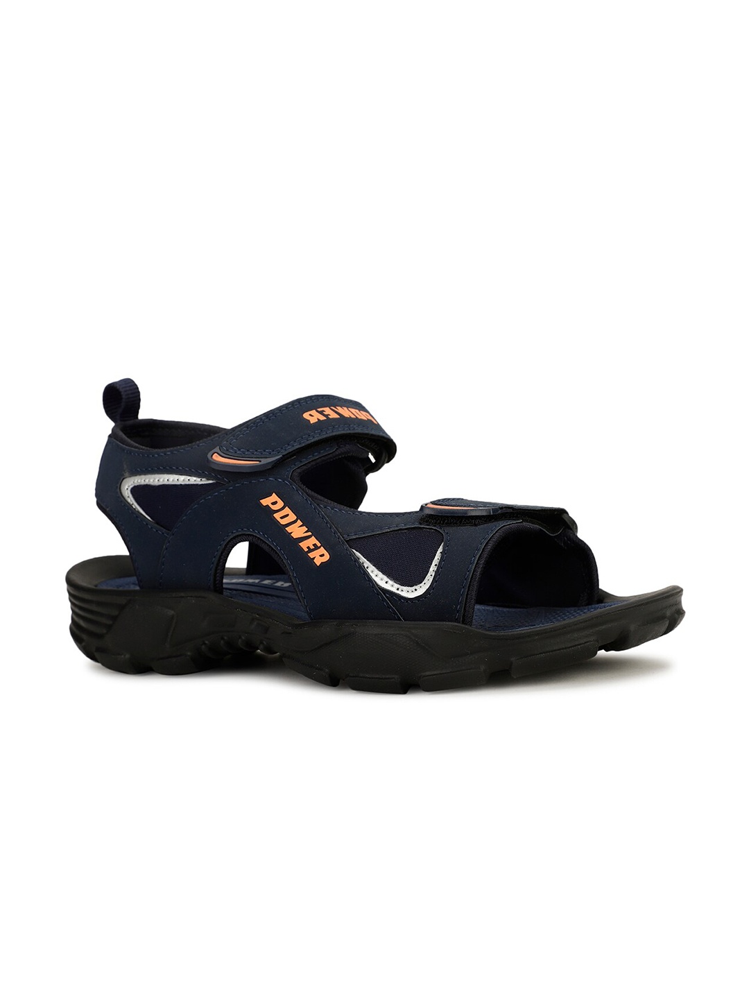 

Power Men Printed Comfort Sandals, Navy blue
