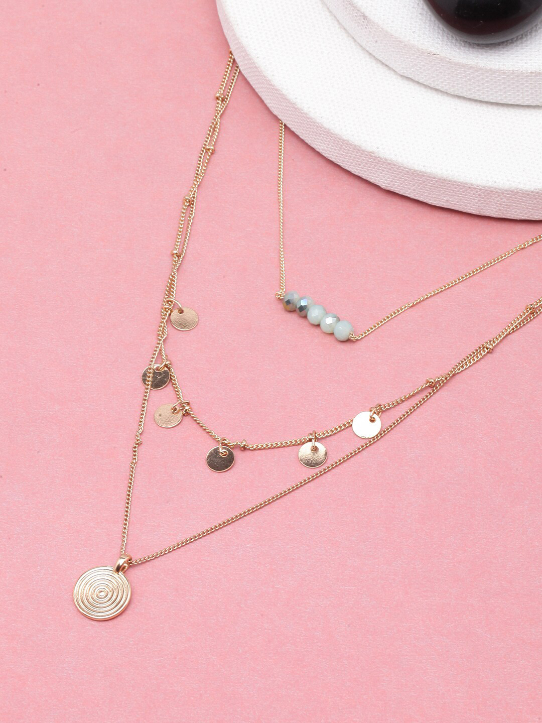 

DressBerry Gold-Plated Layered Necklace