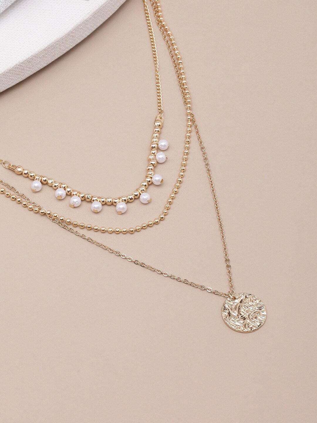 

DressBerry Gold-Plated Layered Necklace