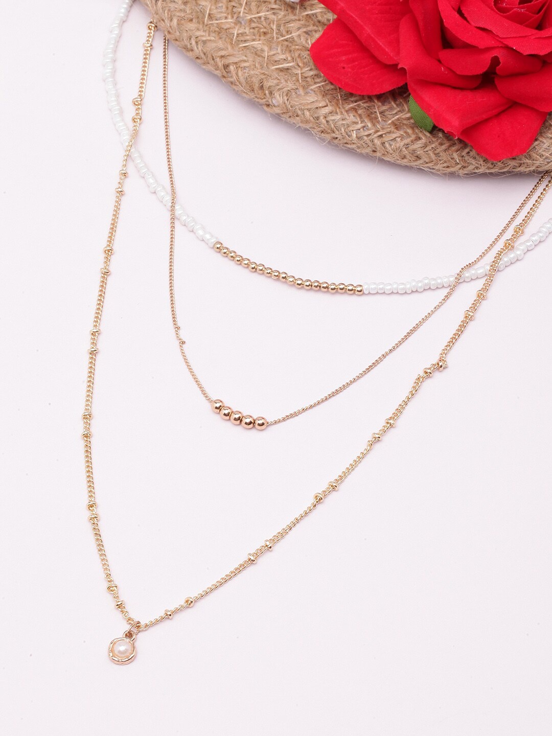 

DressBerry Gold-Plated Layered Necklace