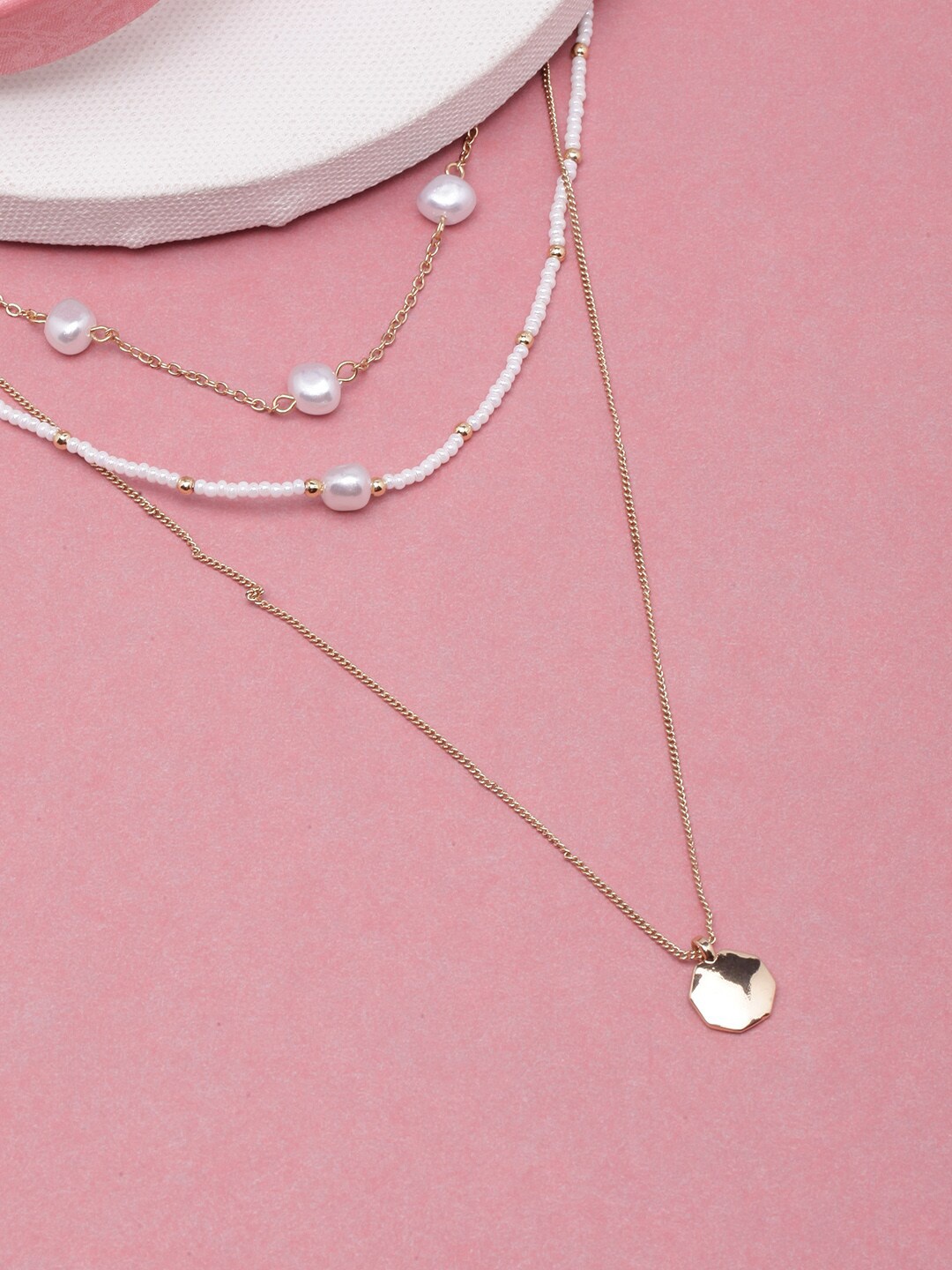 

DressBerry Gold-Plated Layered Necklace