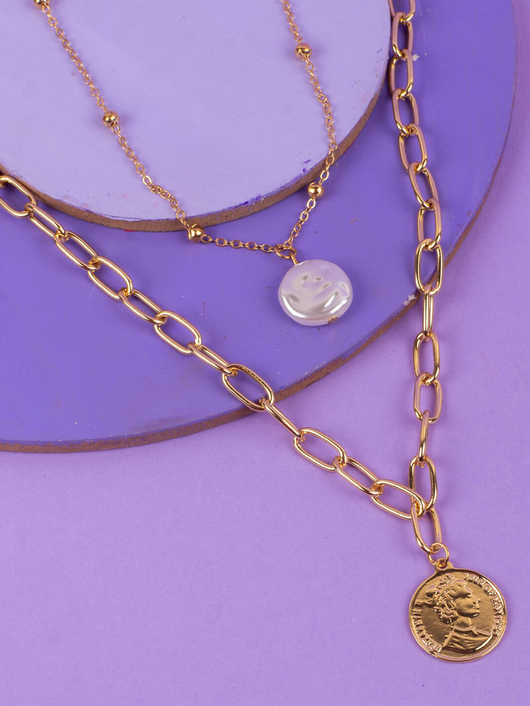 

Jewelz Gold-Plated Layered Necklace