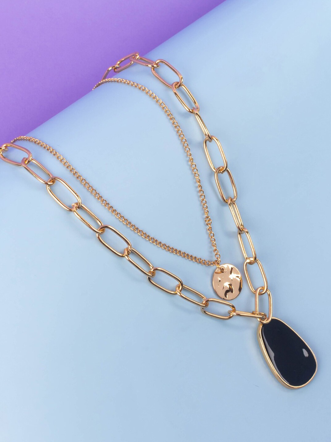 

Jewelz Gold-Plated Layered Necklace