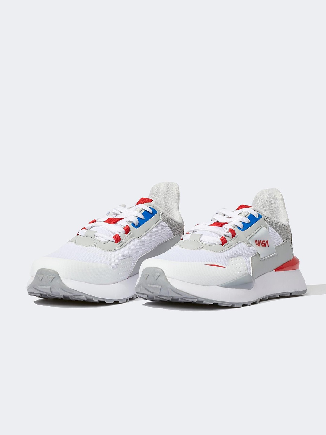 

DeFacto Men Textile Marking Running Shoes, White