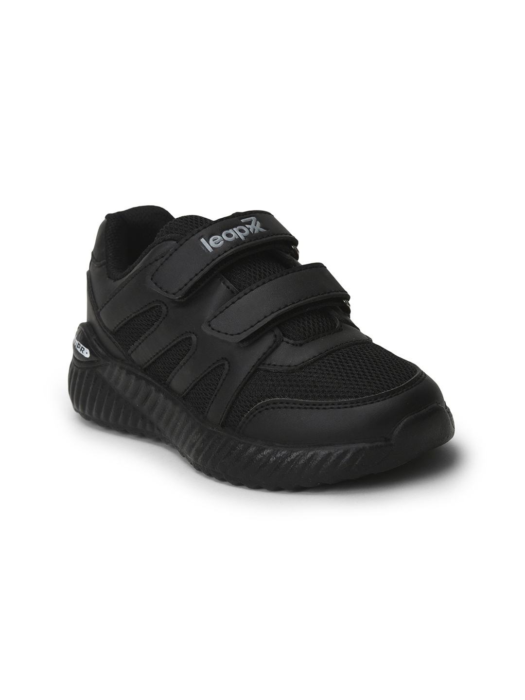 

Liberty Kids Velcro Closure Comfort Insole Basics School Sneakers, Black