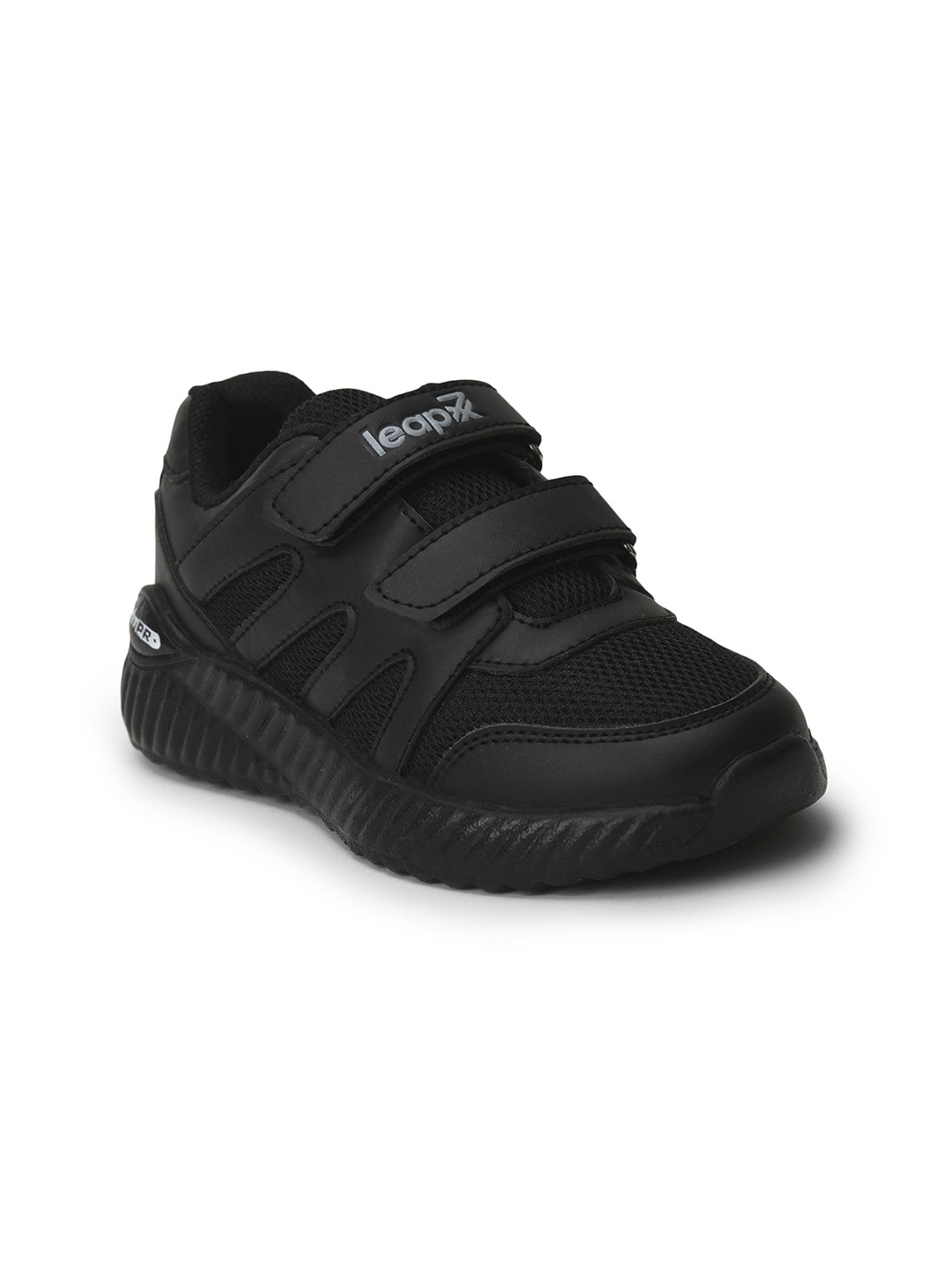

Liberty Kids NITSCHO-1V Solid Velcro Uniform School Shoes, Black