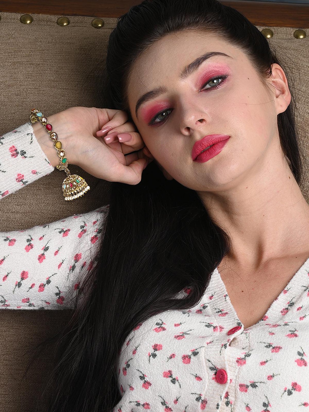 

ODETTE Set of 2 Gold-Plated Bangles