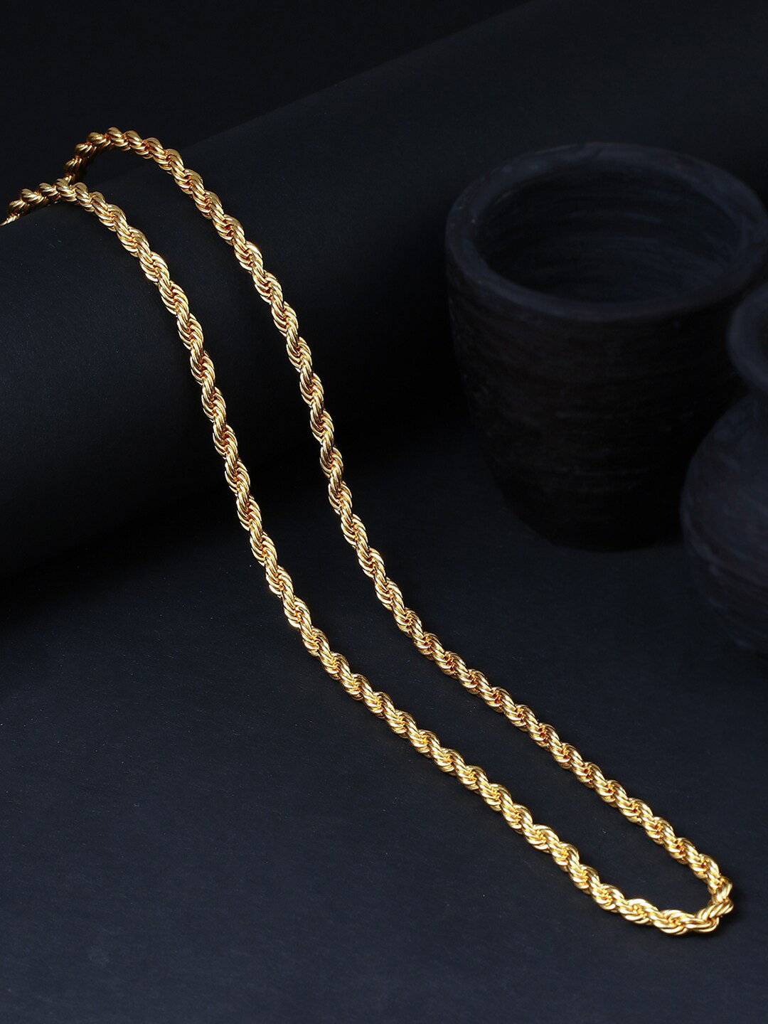 

Sukkhi Men Gold-Plated Rope Chain