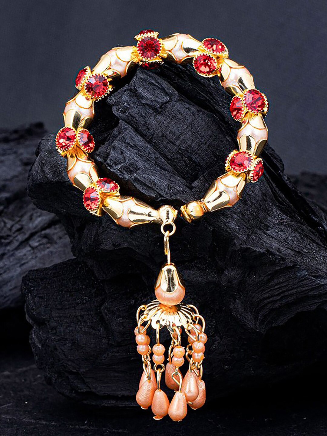 

Sukkhi Women Gold-Plated Kada Bracelet