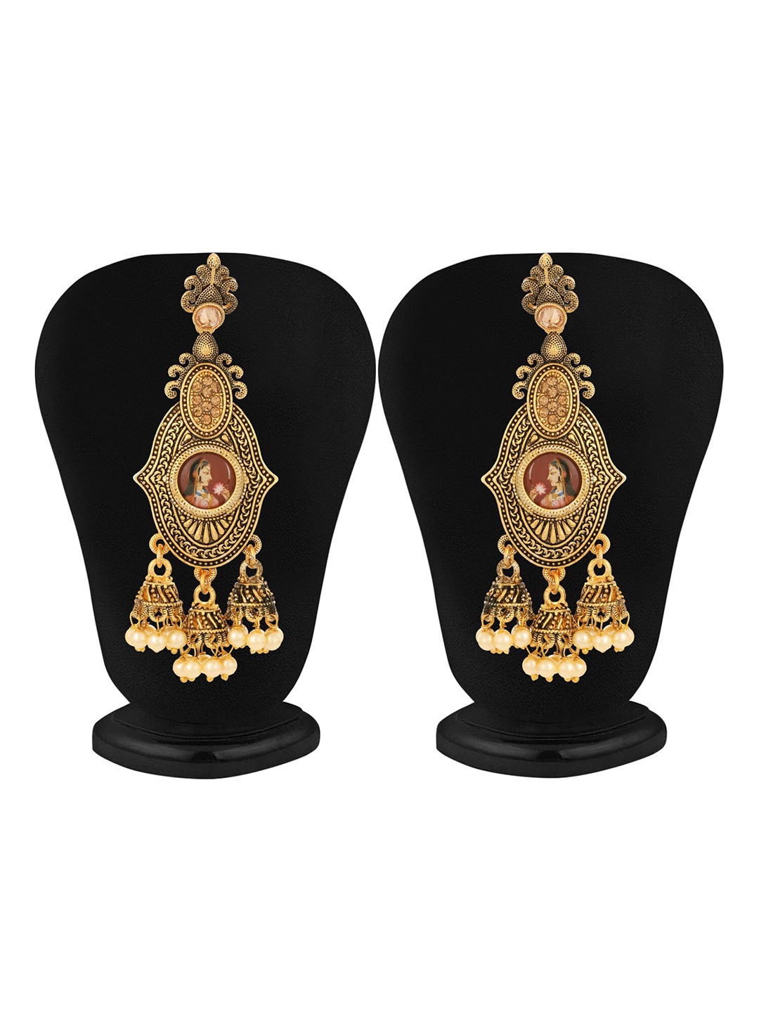 

Sukkhi Gold-Plated Classic Drop Earrings