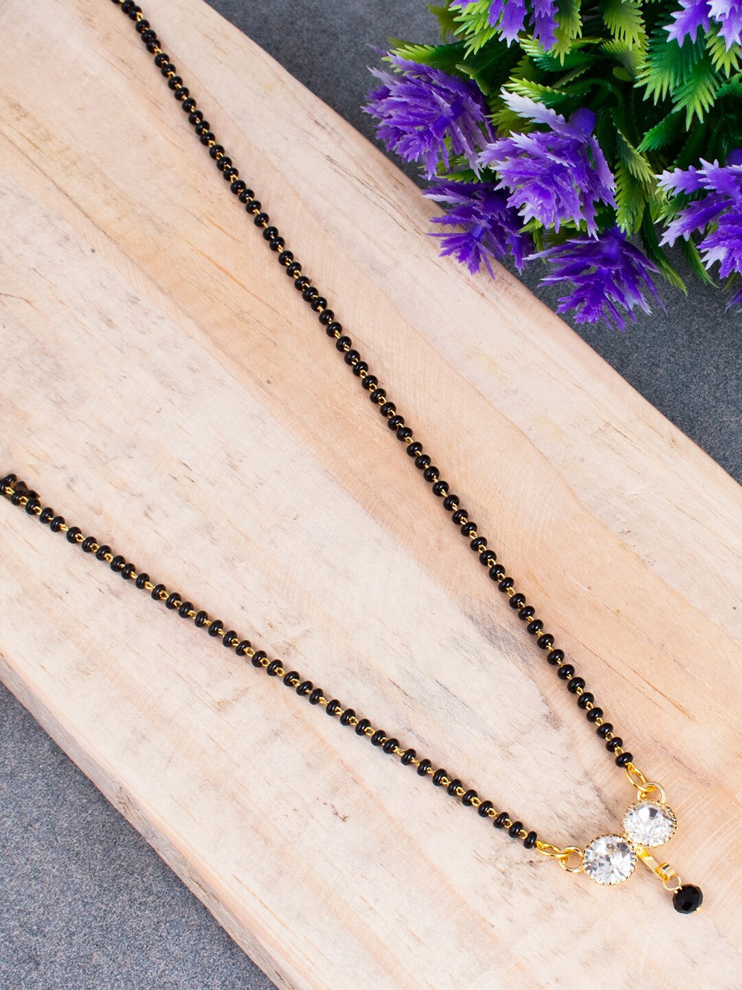 

Sukkhi Gold Plated With Artificial Beads Mangalsutra