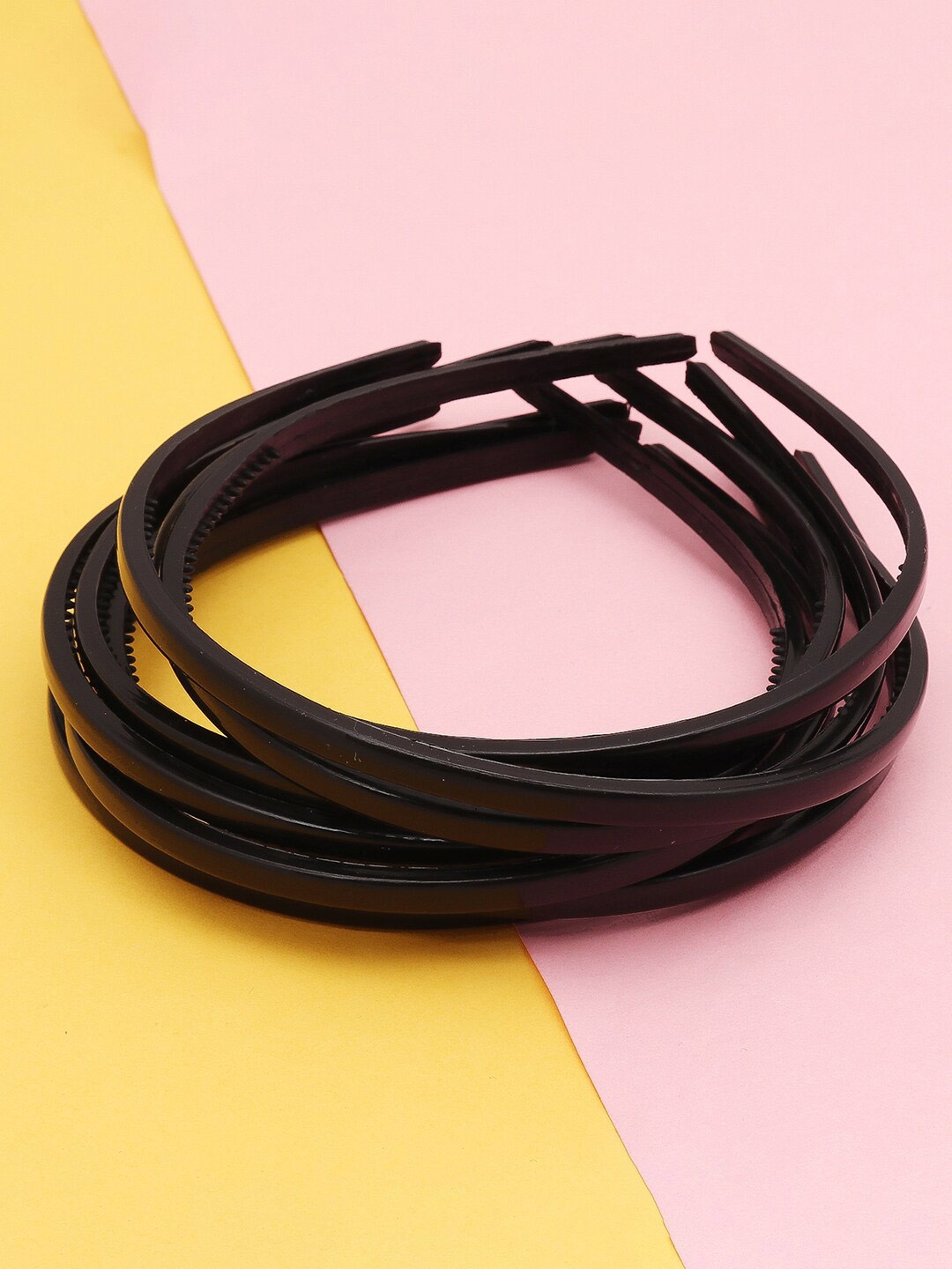 

Sukkhi Women Set Of 8 Hairbands, Black