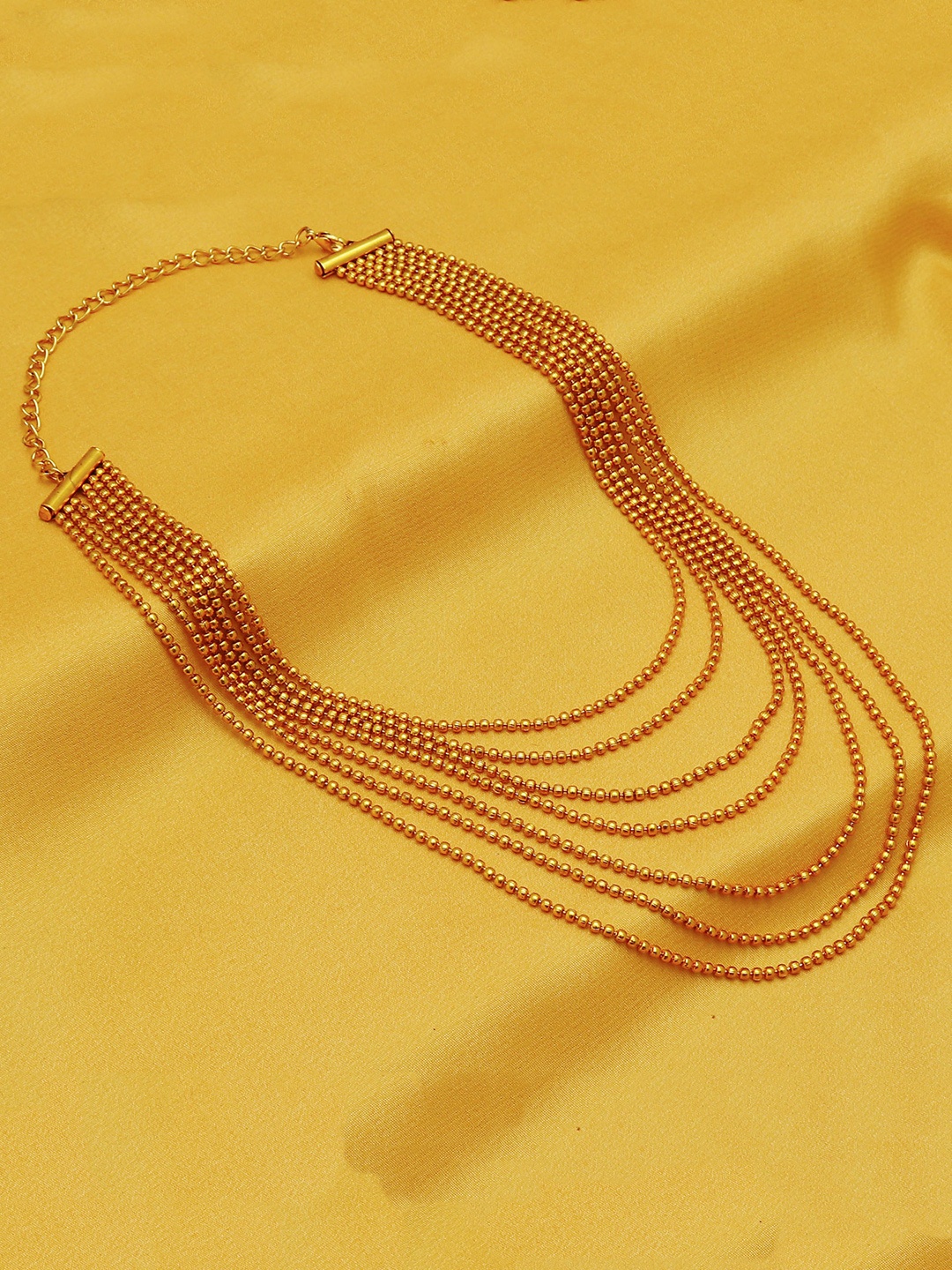 

Sukkhi Gold-Plated Multi-String Necklace