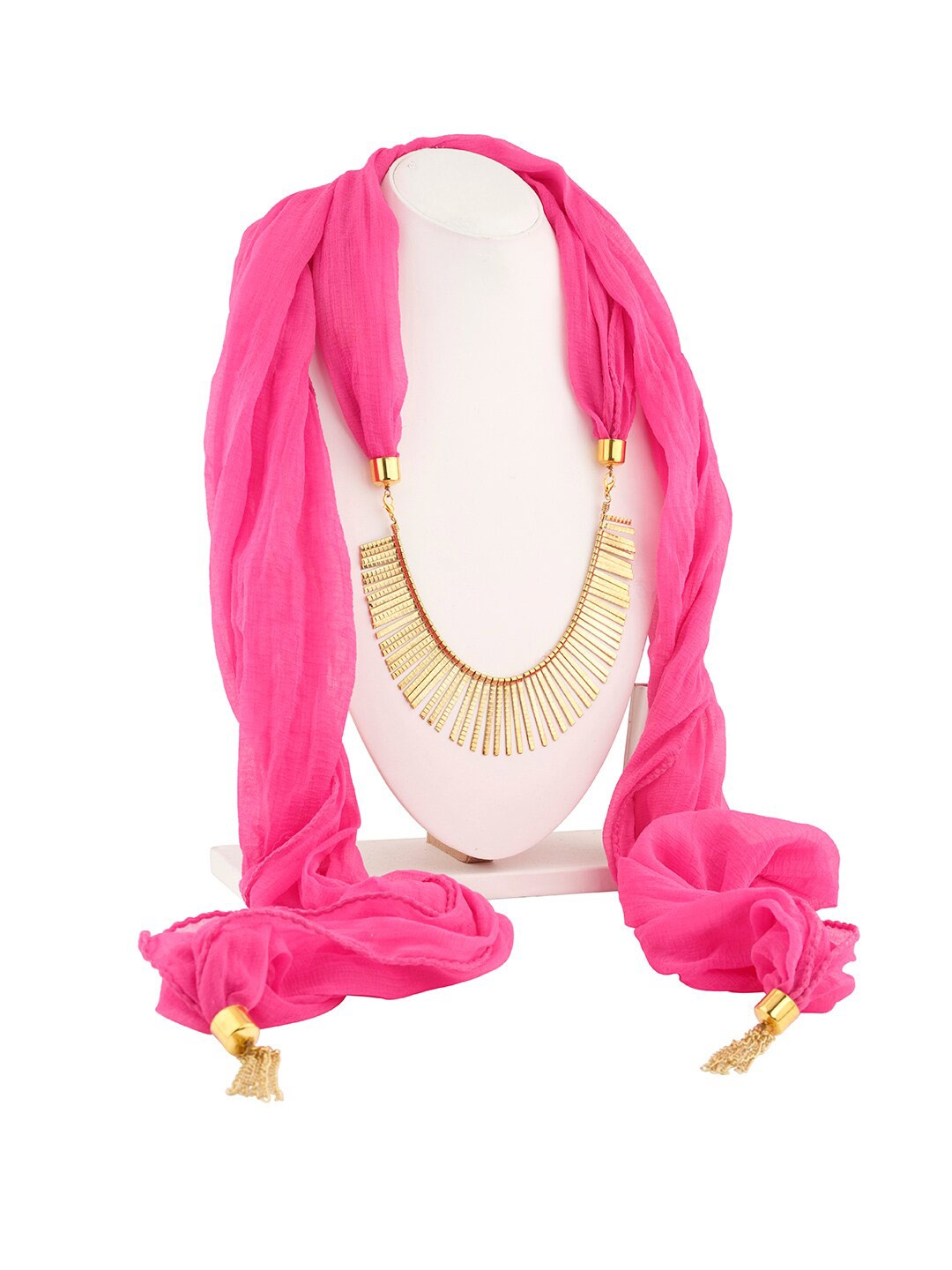 

Sukkhi Gold-Plated Scarf Necklace