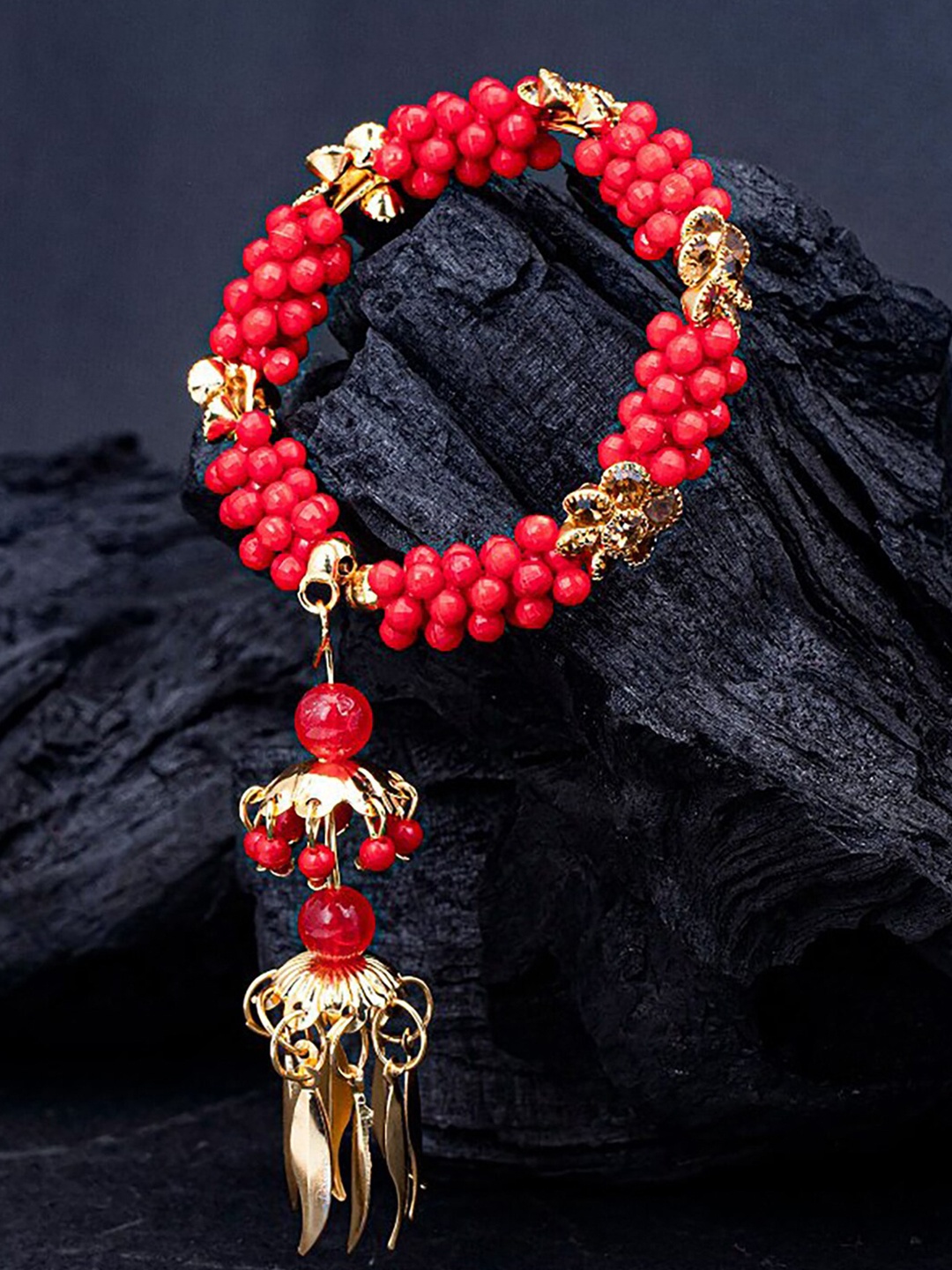 

Sukkhi Women Gold-Plated Bangle-Style Bracelet
