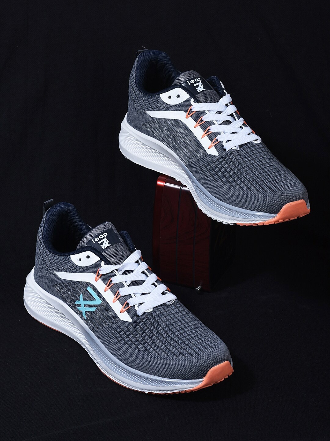 

Liberty Men Lace-Ups Non-Marking Running Sports Shoes, Grey