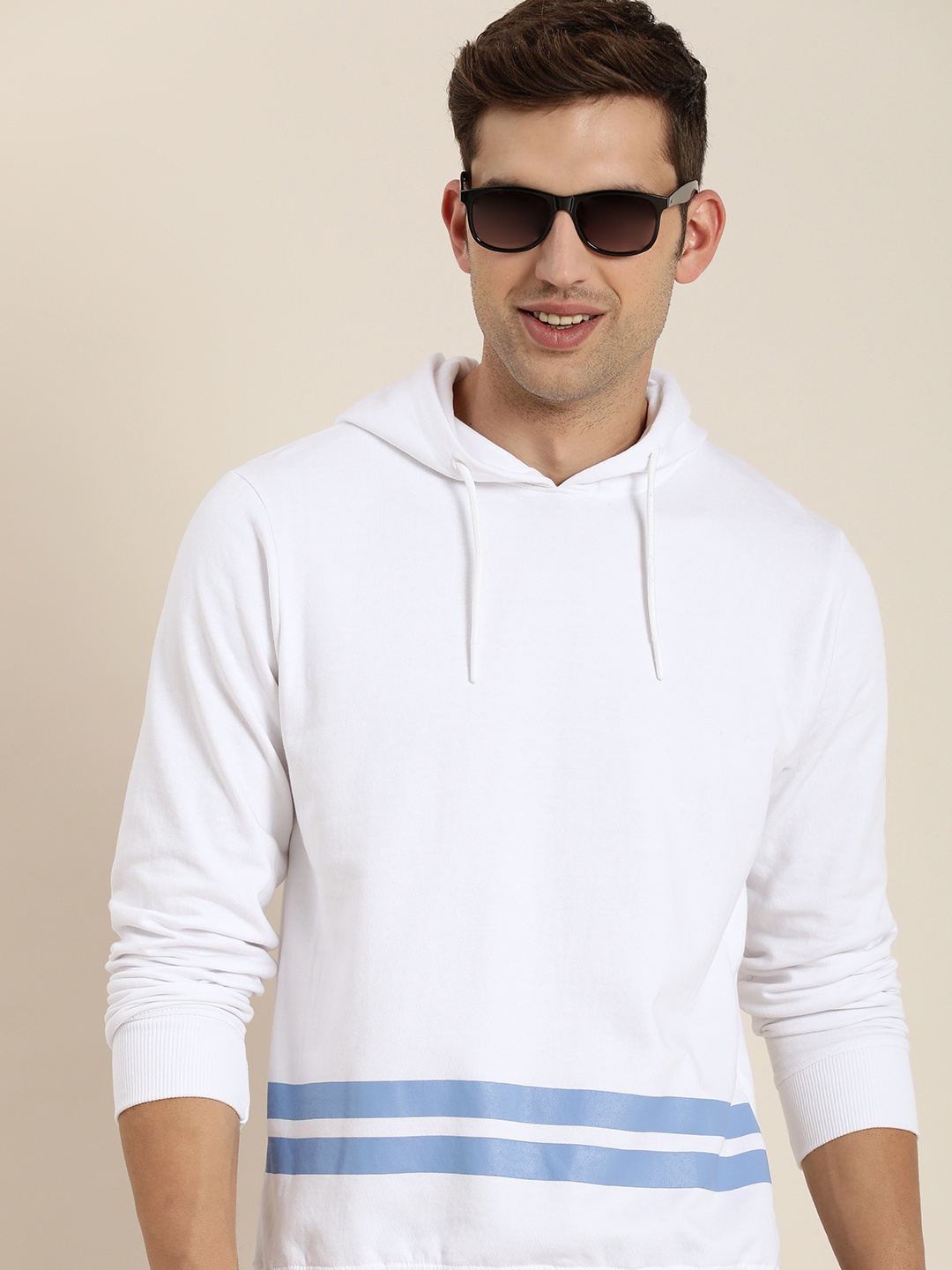 

HERE&NOW Hooded Sweatshirt, White
