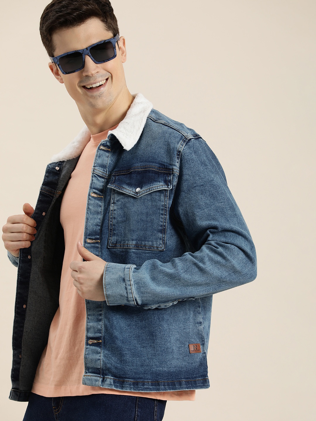 

HERE&NOW Denim Jacket, Blue