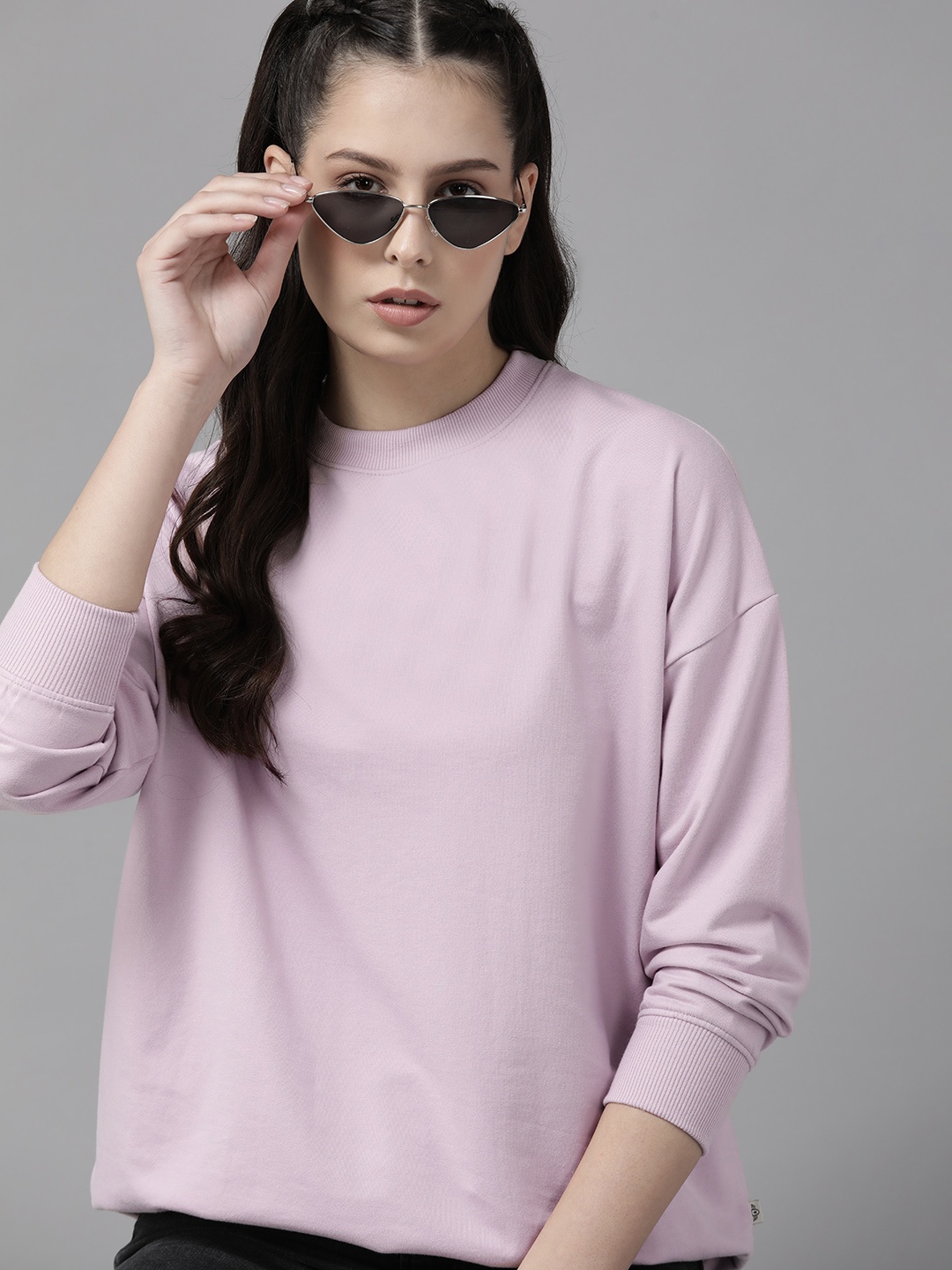 

The Roadster Lifestyle Co. Oversized Sweatshirt, Lavender