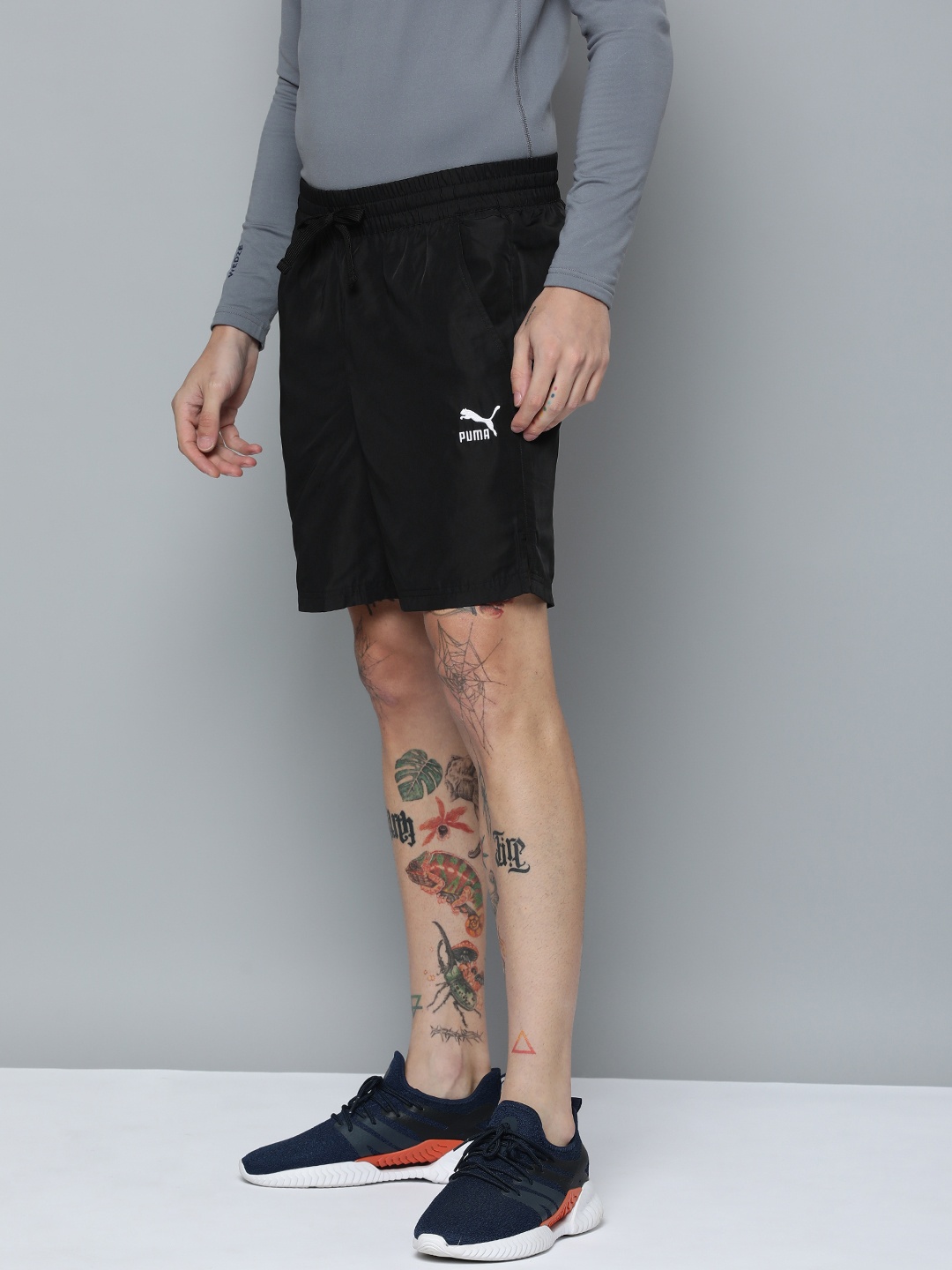 

Puma Men Classics 6 Regular Fit Outdoor Shorts, Black